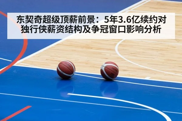 东契奇超级顶薪前景:5年3.6亿续约对独行侠薪资结构及争冠窗口影响分析
